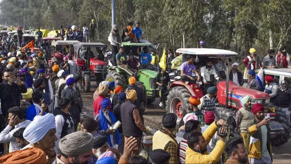 किसानों का दिल्ली कूच 3 दिनों के लिए टला