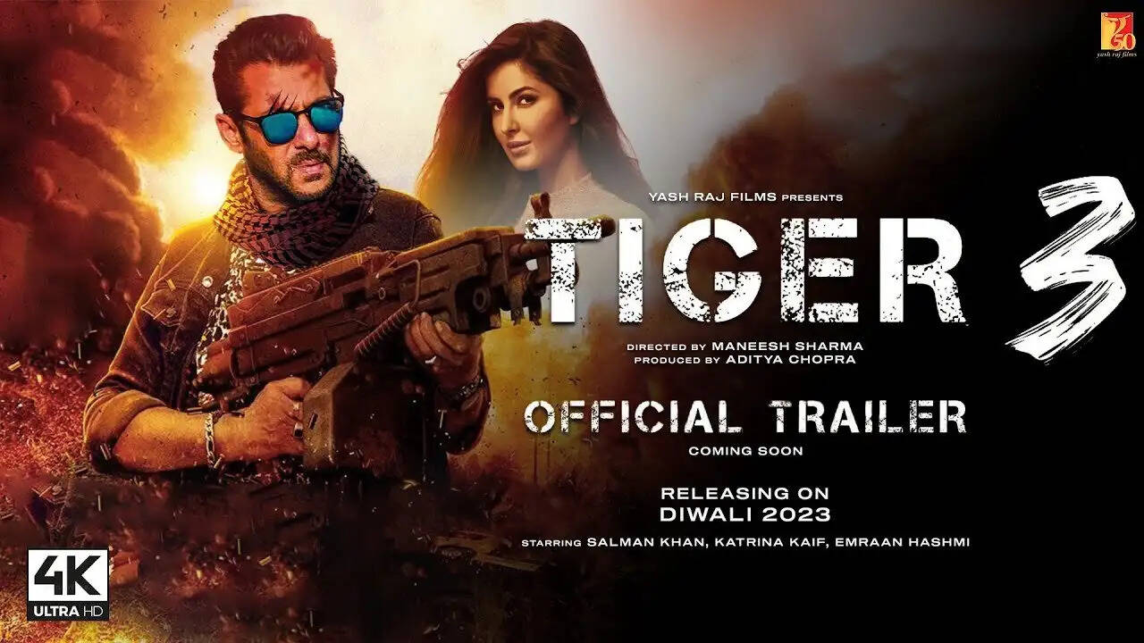 सलमान खान की 'टाइगर 3' का धांसू फर्स्ट लुक पोस्टर हुआ रिलीज
