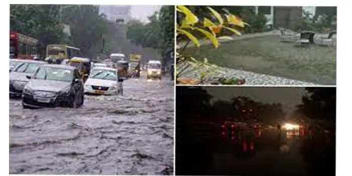 दिल्ली-एनसीआर में तीसरे दिन भी बारिश जारी, लोगों की बढ़ी परेशानी.