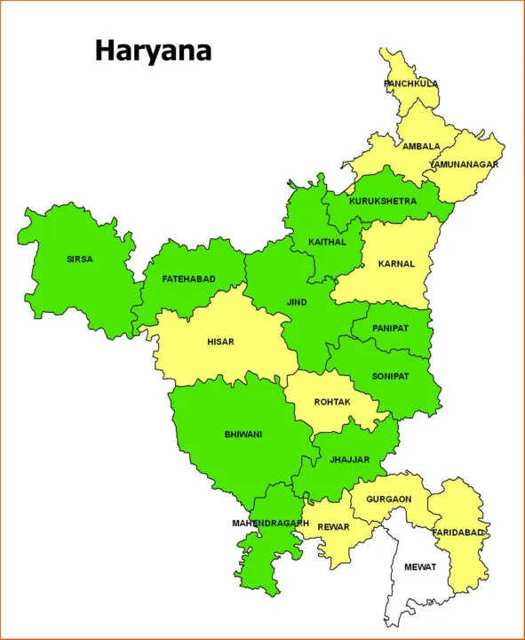 HARYANA में 2 नए जिले बनाने की तैयारी, पढ़िए कौन से है वो जिले