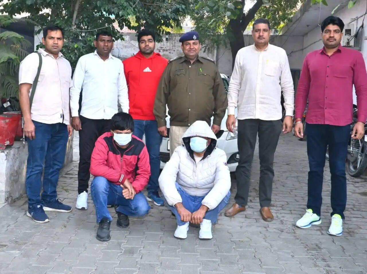 PANIPAT: चालक का अपहरण कर केंटर लूटने वाले दो आरोपी काबू, वारदात में प्रयोग की स्विफ्ट डिजायर कार बरामद