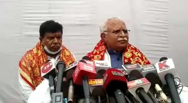 CM मनोहर लाल ने वापिस लिया "जैसे को तैसा व लठ उठाने" वाला बयान, पढ़िए पूरा बयान