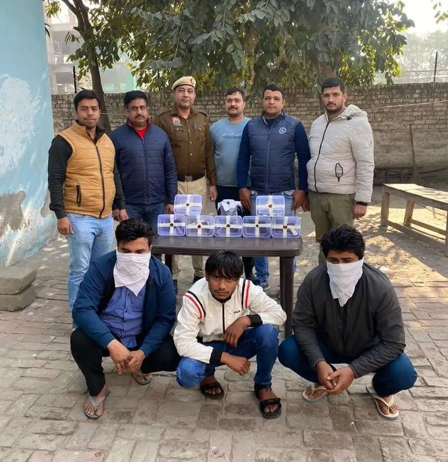 PANIPAT मे अवैध हथियारो सहित 3 आरोपी गिरफ्तार, 2 को भेजा जेल, सरगना 5 दिन की रिमांड पर