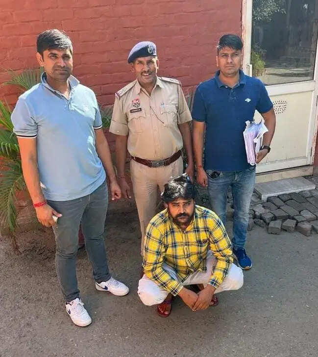 PANIPAT:- फोन पर मांगता था रंगदारी, पुलिस लाई प्रोडक्शन वारंट पर