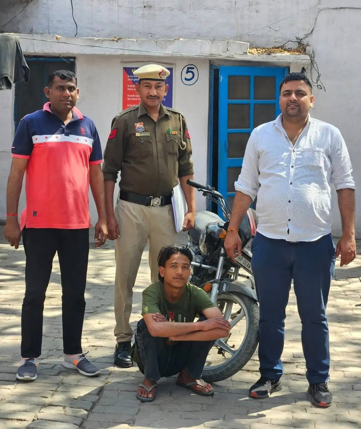 पानीपत में चोरी की बाइक सहित चोर गिरफ्तार