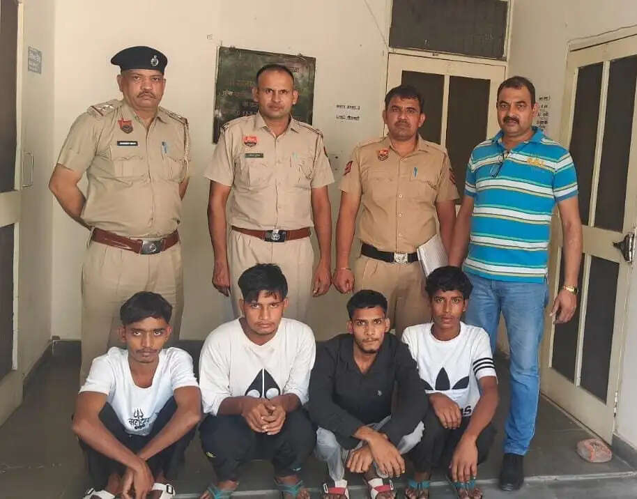 पानीपत में युवक को चोट मारने के मामले में 4 आरोपी गिरफ्तार