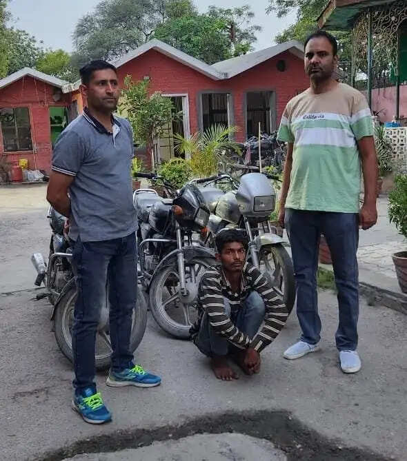 PANIPAT:- शातिर बाइक चोर गिरफ्तार, 3 BIKE बरामद, पढ़िए पूरी खबर
