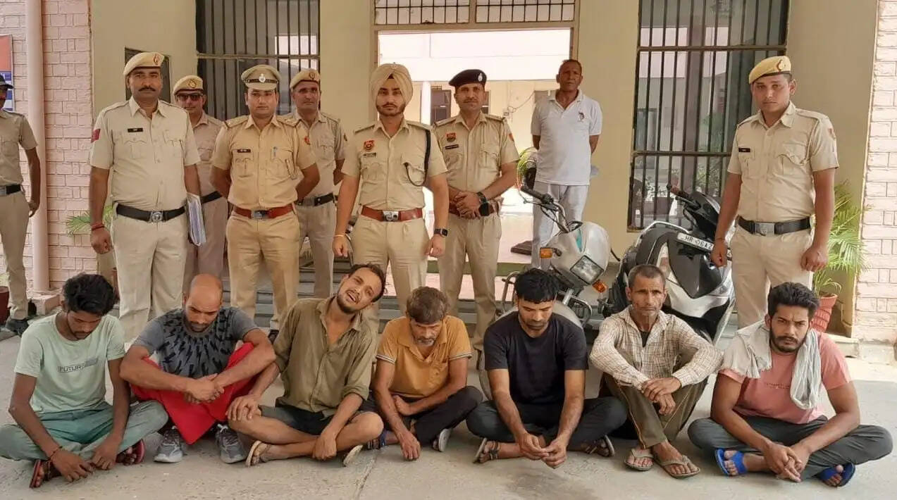 PANIPAT:-पुलिस के हाथ लगी बड़ी सफलता,अंतर जिला ट्रांसफार्मर चोर गिरोह के 7 आरोपी गिरफ्तार