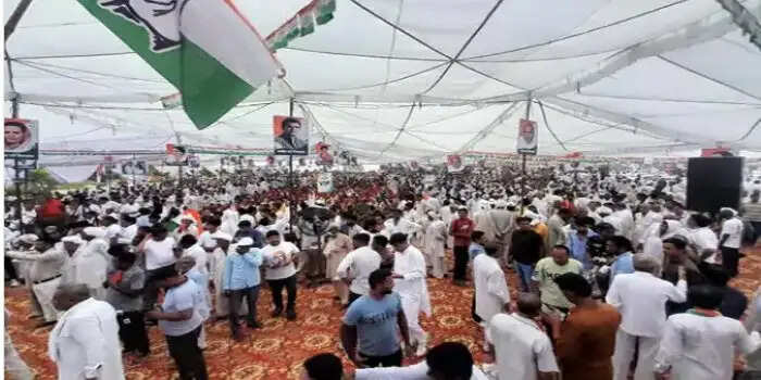 कांग्रेस का प्रदर्शन शूरू, हजारों कार्यकर्ता सड़को पर