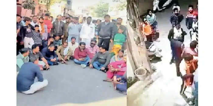 चुनावी रंजिश के चलते निवर्तमान प्रधान व परिवार को पीटा, FIR दर्ज न होने पर 2 घंटे लगाया जाम, पढिए क्या है पूरा मामला