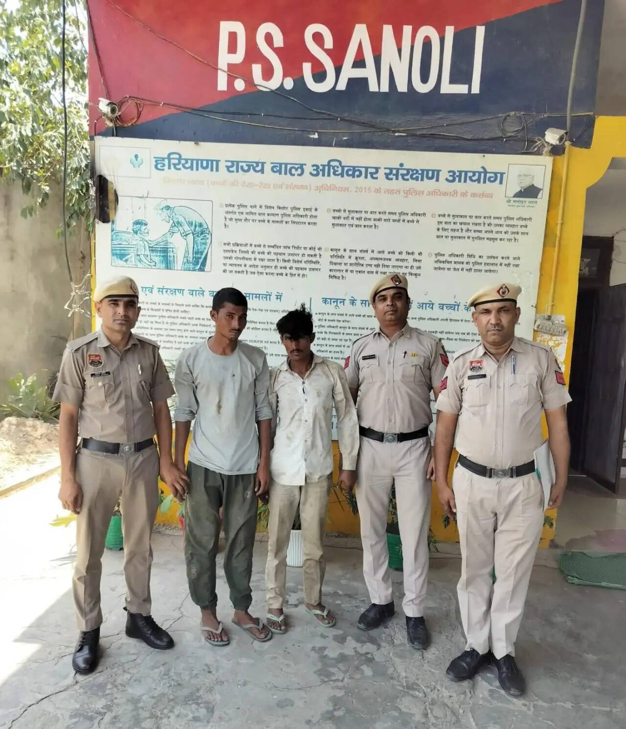 PANIPAT:- खेत से ट्यूबवेल की तार चोरी करने वाले 2 आरोपी गिरफ्तार