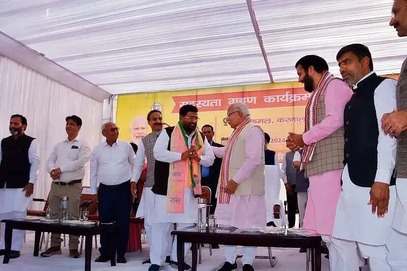 हरियाणा के पूर्व विधायक जिलेराम शर्मा BJP में शामिल