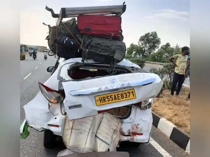 ACCIDENT: भीषण सड़क हादसा, दो फौजियों की मौके पर मौत