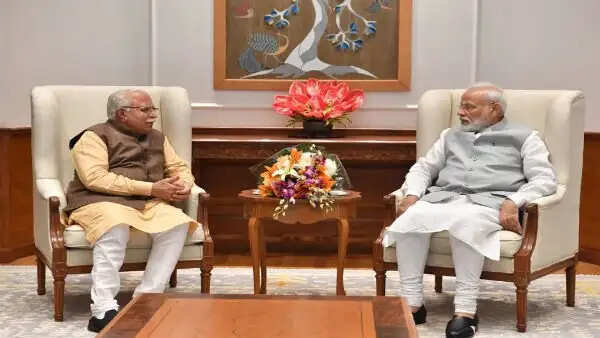 पीएम नरेंद्र मोदी से मिले सीएम मनोहर लाल, हरियाणा भाजपा अध्यक्ष की नियुक्ति पर की चर्चा