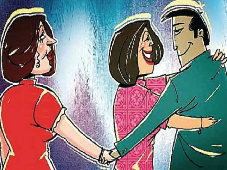 पत्नी ने पति को पकड़ा दूसरी महिला के साथ, उसके बाद पढ़िए क्या हुआ