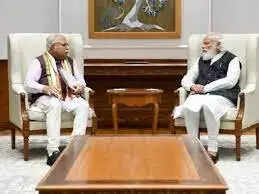 DELHI में PM मोदी से CM मनोहर लाल ने की मुलाकात, किसानों को लेकर कही ये बात