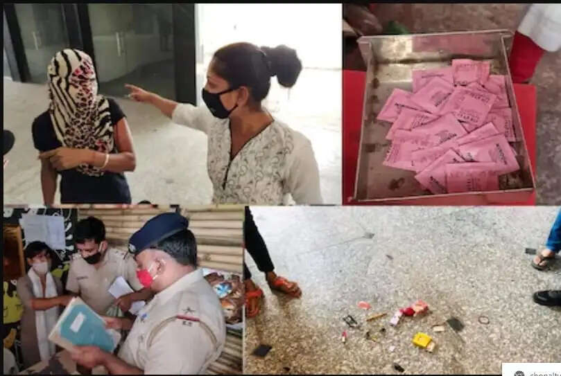 Karnal- स्पा सेंटर में पुलिस की रेड, पास में मिली आपत्तिजनक चीजें