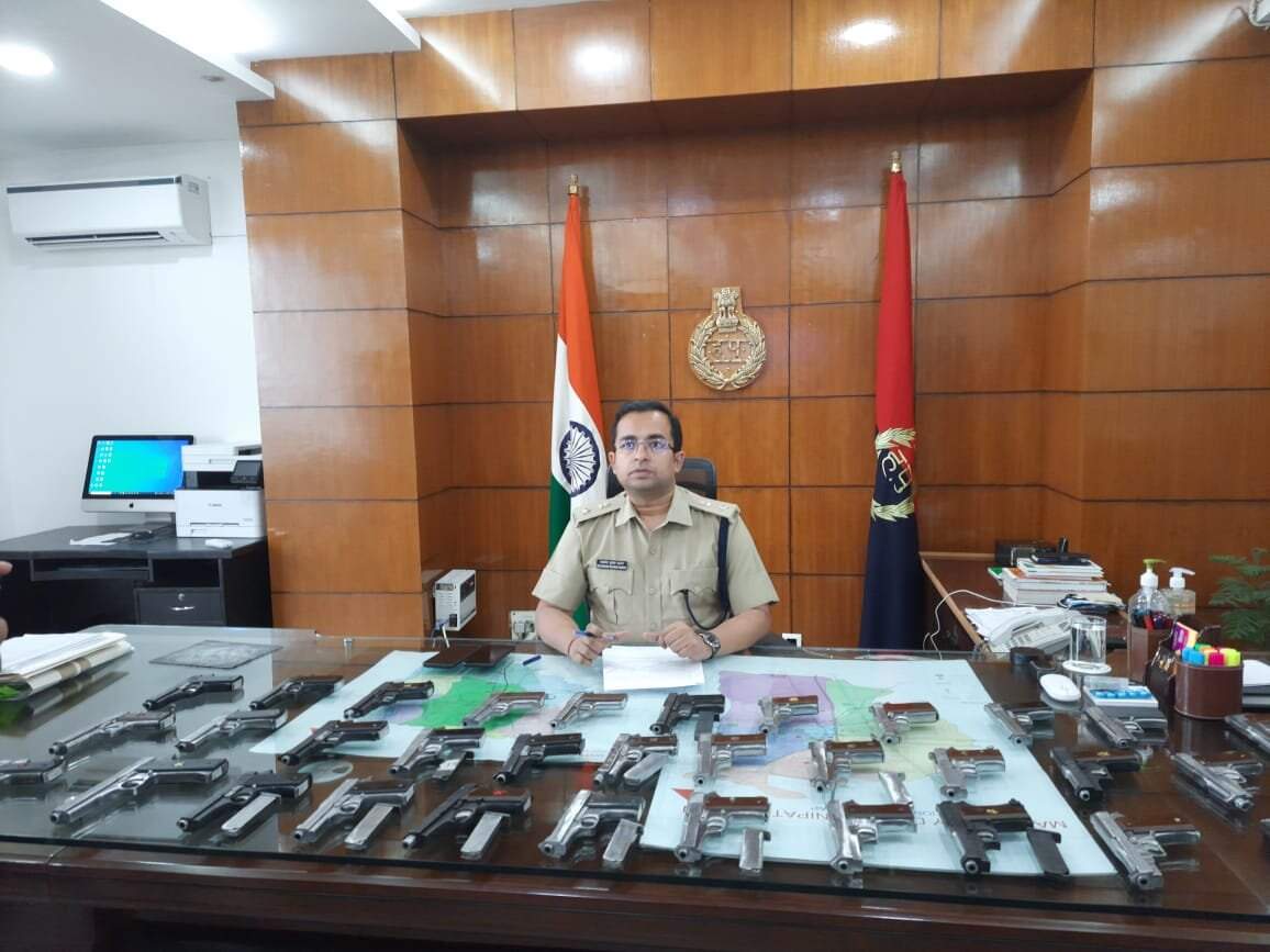 Panipat: 35 पिस्टल, 45 मैगजीन के साथ हथियार तस्कार गिरोह का पर्दाफाश