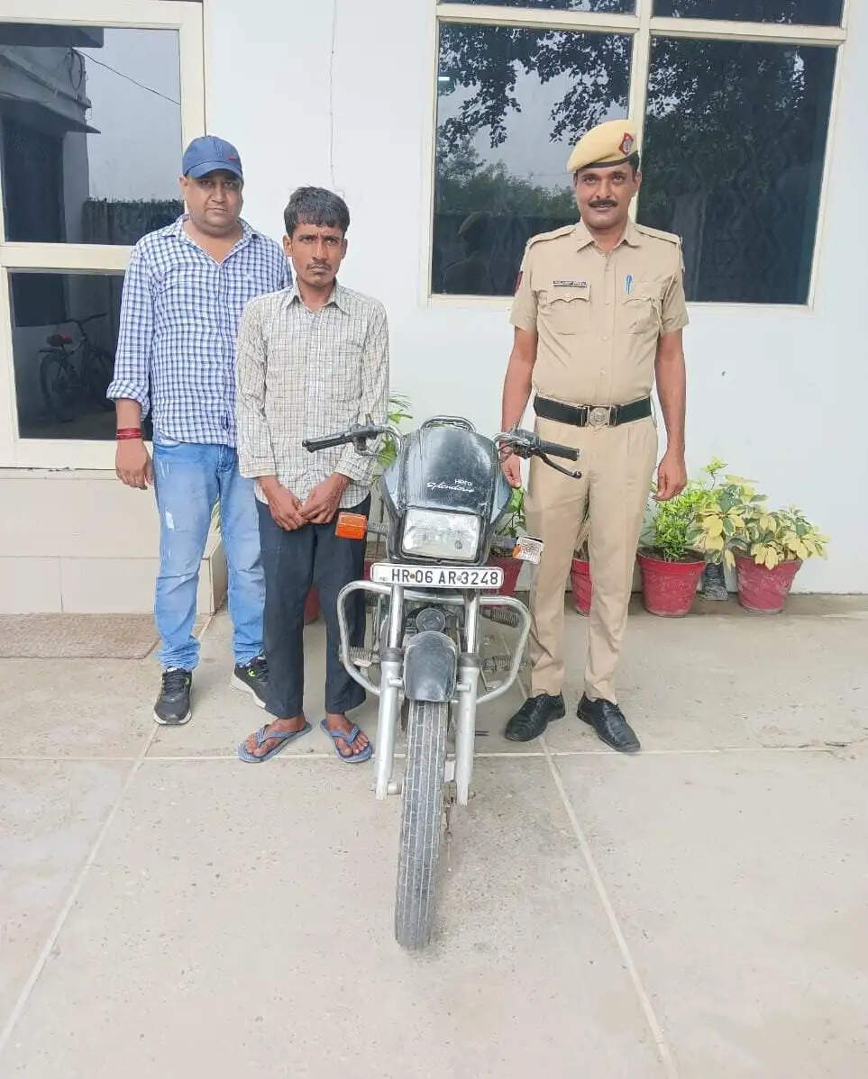 PANIPAT:-चोरी की BIKE सहित 1 आरोपी गिरफ्तार