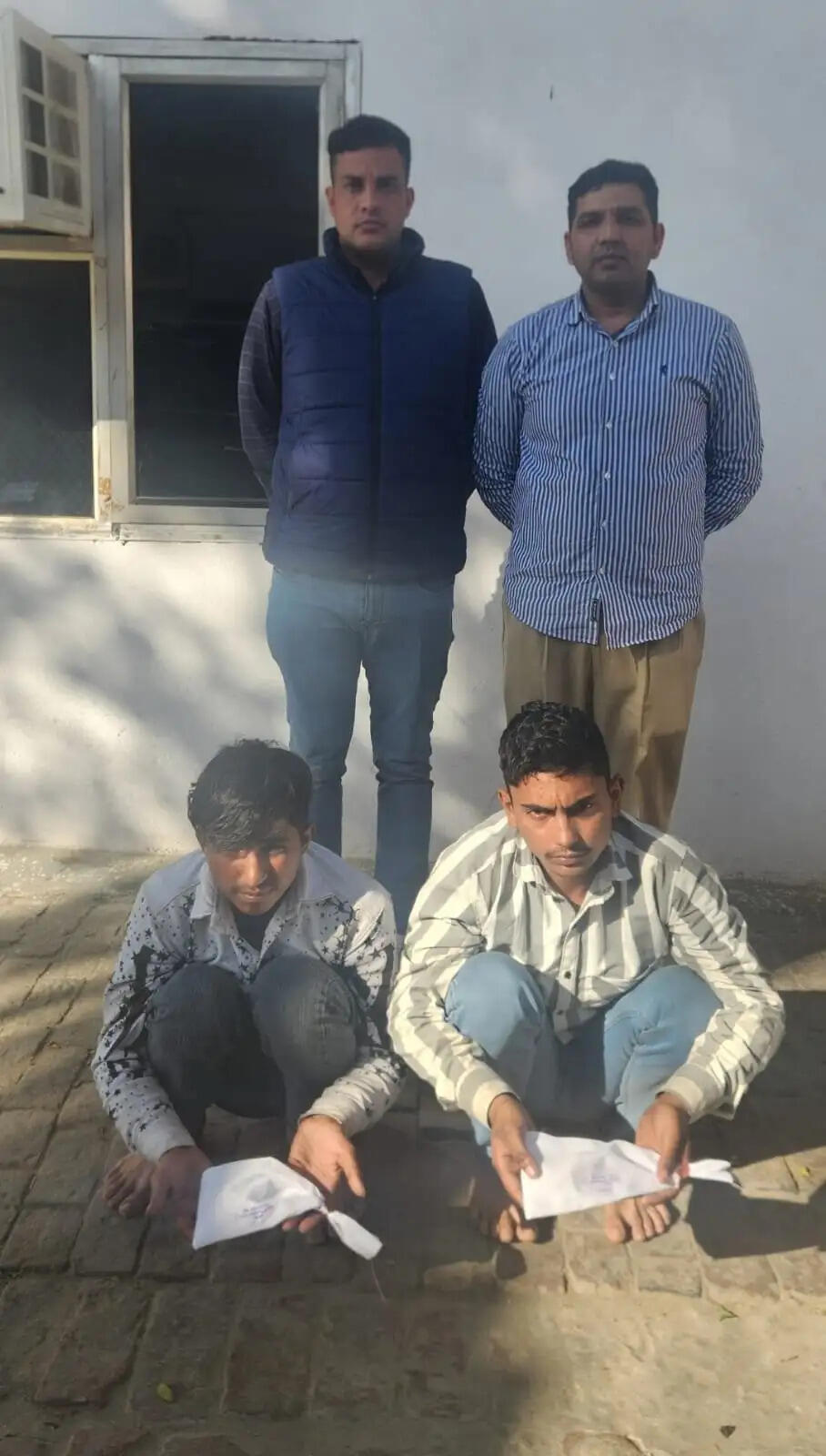 पानीपत में 12.55ग्राम सहित 2 नशा तस्कर गिरफ्तार