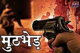 PANIPAT में बदमाशों और पुलिस के बीच मु*ठभेड़, दो बदमाशों को लगी गो* ली