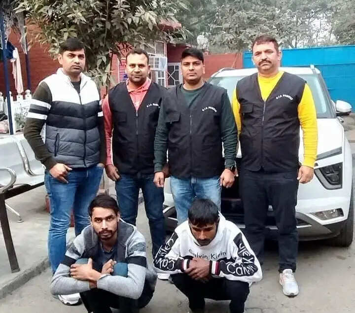 पानीपत में गन पॉइंट पर कार लूटने वाले 2 आरोपी गिरफ्तार