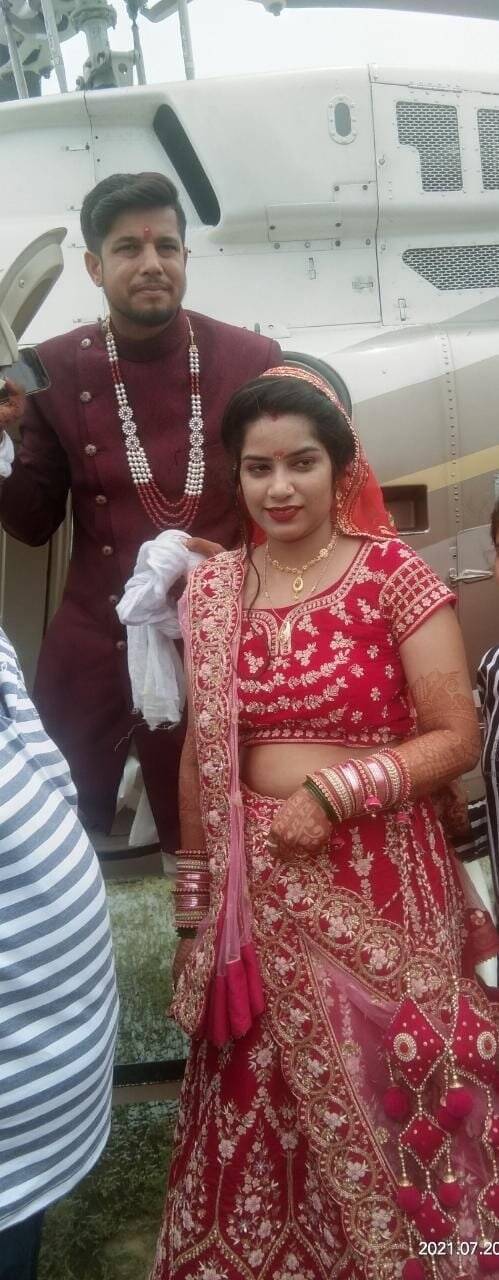 PANIPAT के पूर्व पार्षद के बेटे ने पेश की मिसाल, बिना दहेज की शादी, हेलिकॉप्टर में लाया दुल्हन