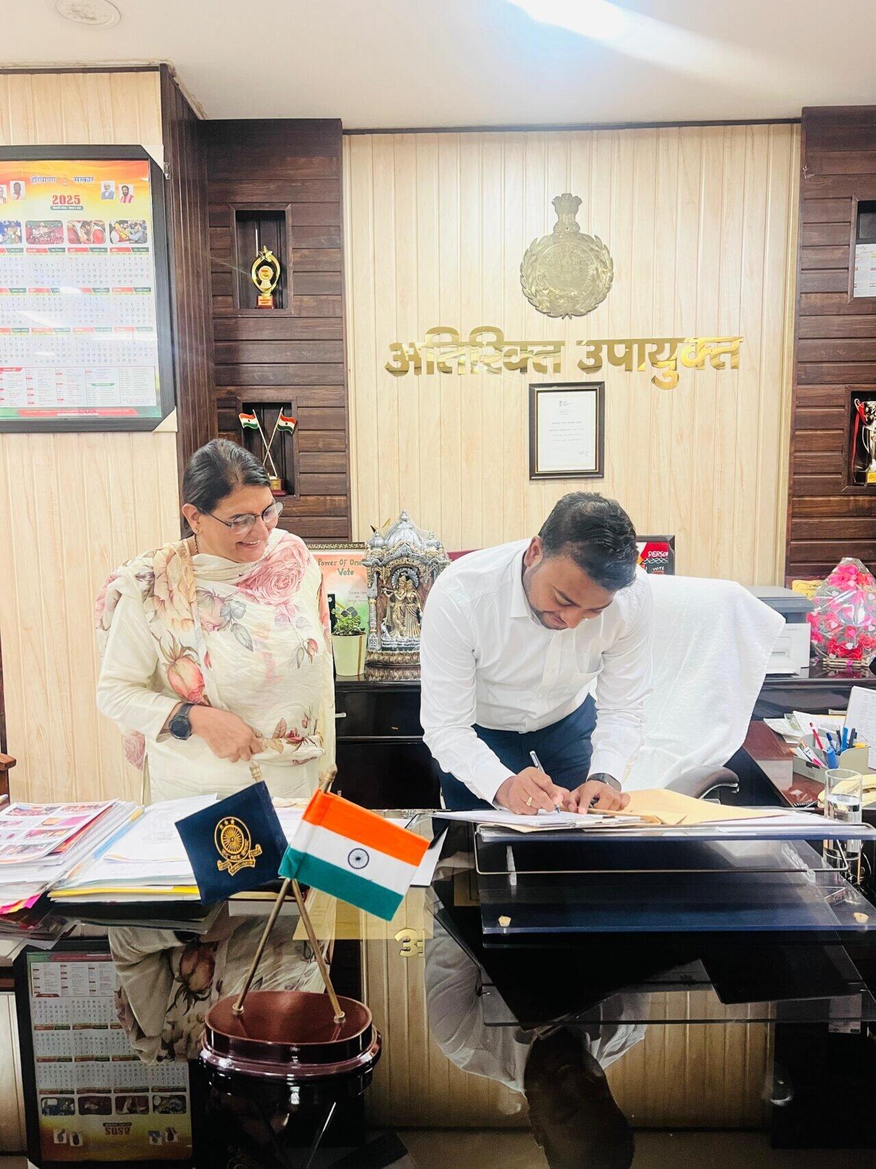 पानीपत में नशे के खिलाफ हस्ताक्षर अभियान की शुरुआत