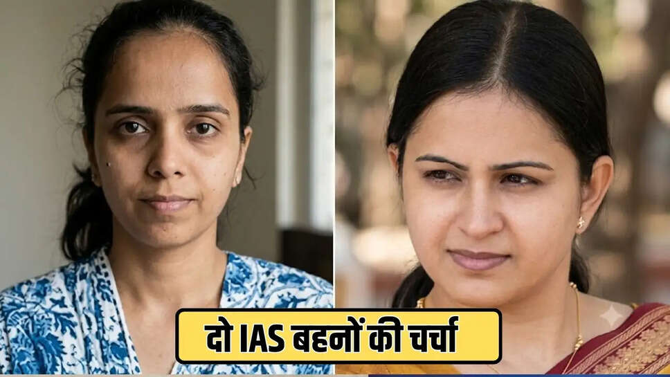 दो  IAS बहनों की चर्चा 