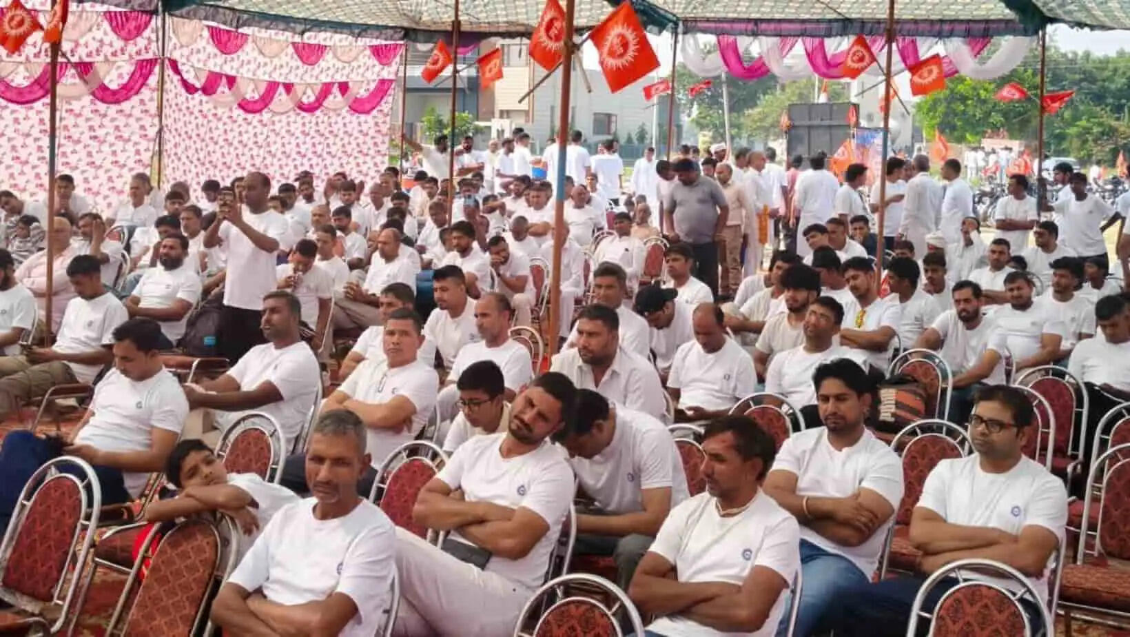 Jind News Rashtriya Arya Kshatriya Sabha Bike Rally (2)