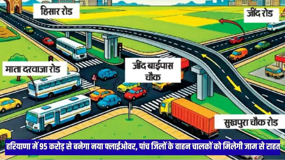 हरियाणा में 95 करोड़ से बनेगा नया फ्लाईओवर