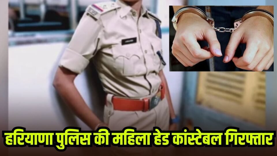 हरियाणा पुलिस की महिला हेड कांस्टेबल गिरफ्तार, जानें क्या है वजह ?