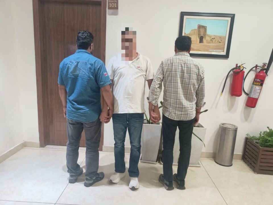 Private individual arrested in Jind, Haryana, while accepting a bribe of ₹50,000